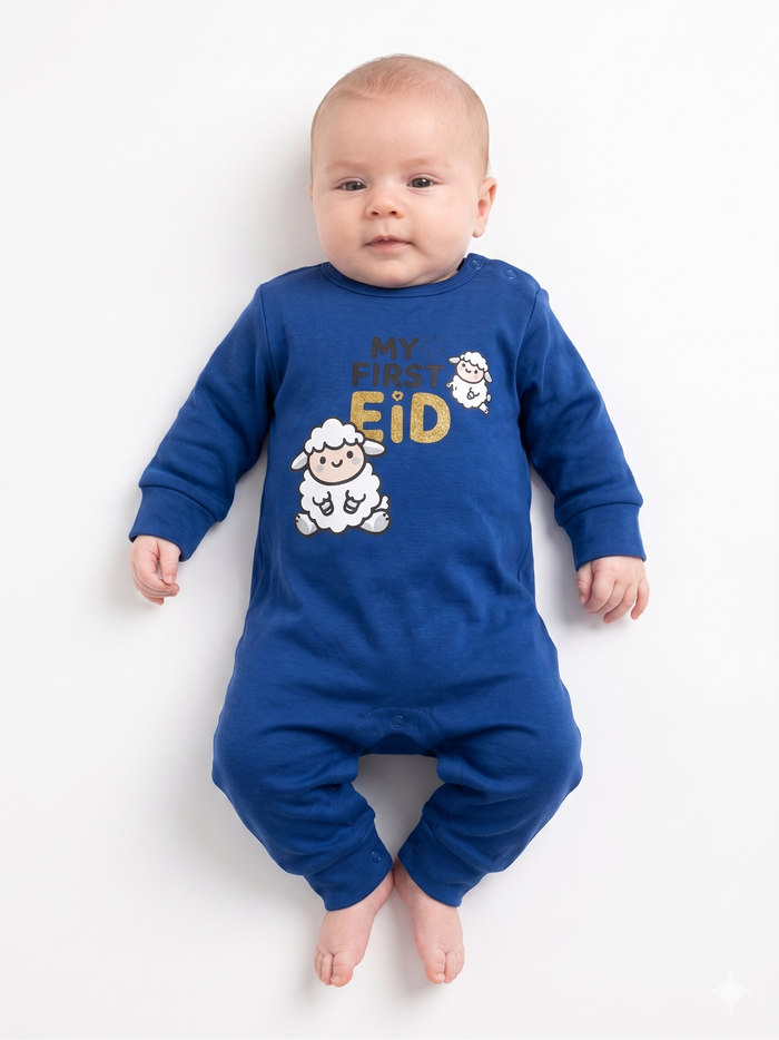 2 sheeps Romper- Autumn Eid Edition Boys
