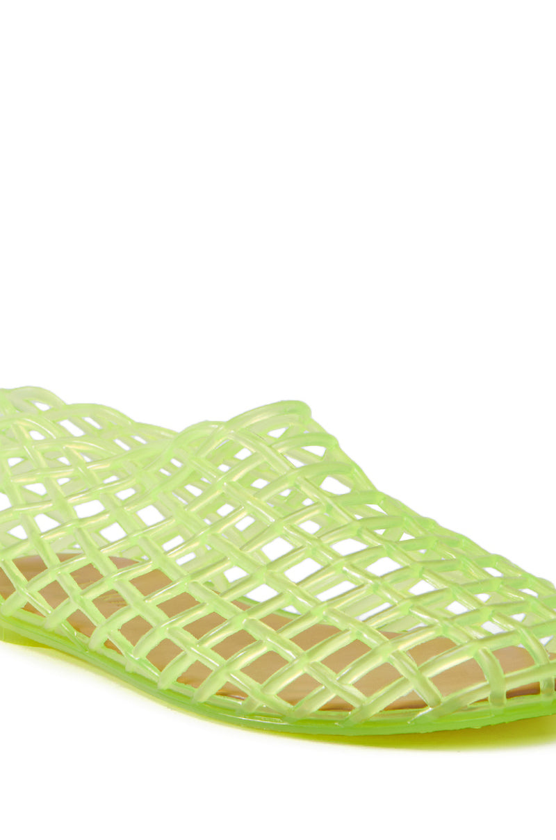 AKIRA LINUS NEON YELLOW FLAT