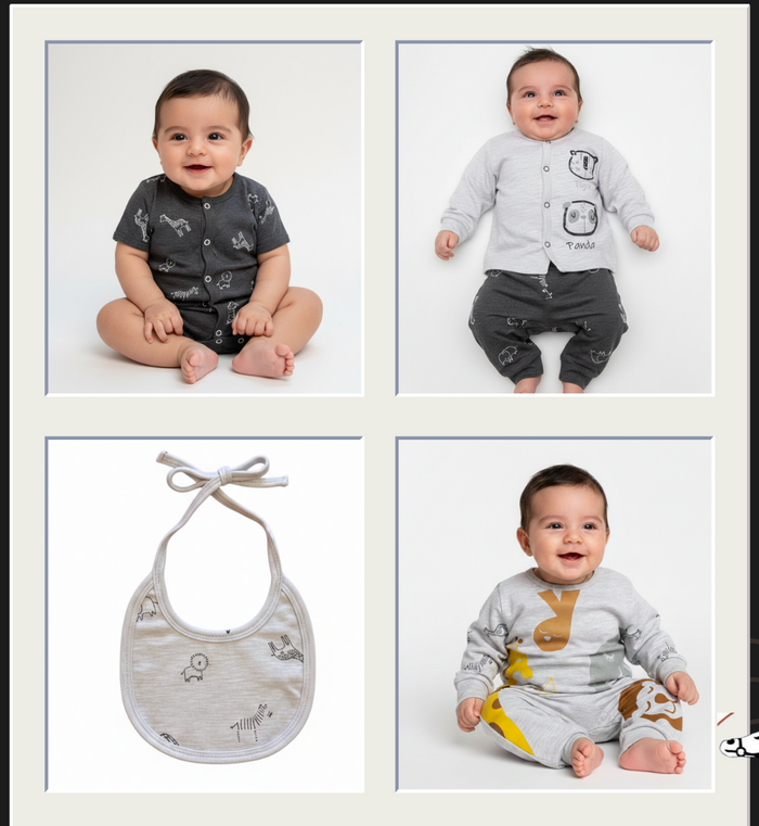 Animals - Summer Baby Set