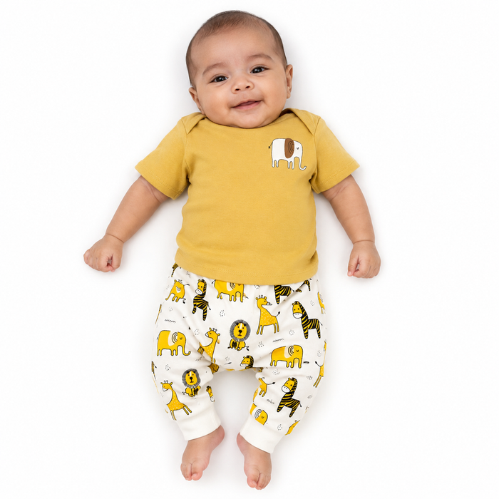 Animals Pajama - Autumn Half sleeve