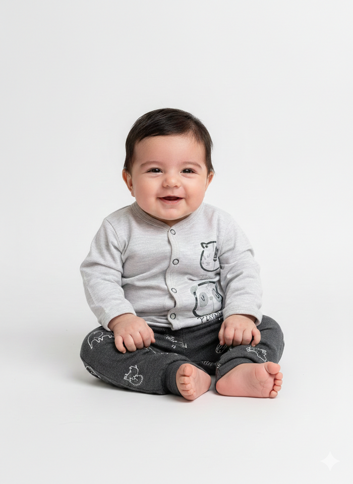 Animals Pajama Long Sleeve - Summer