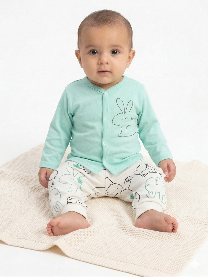 Bunnies Pajama Long Sleeve- Summer