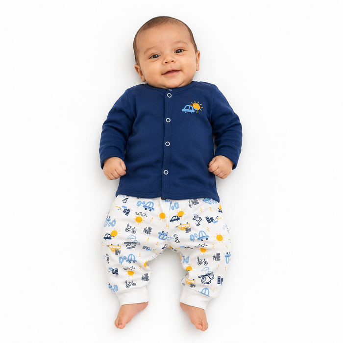 Car & Flight Pajama - Autumn long sleeve