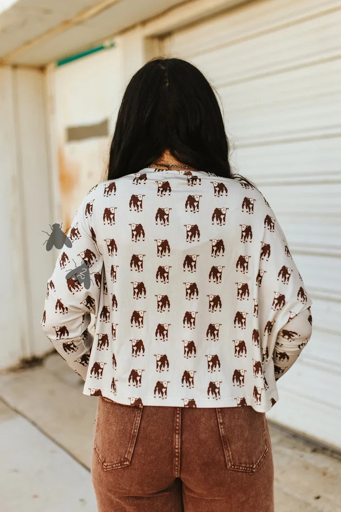 Cream Of The Crop Lil Calves Graphic Shirt - Deer Creek Mercantile