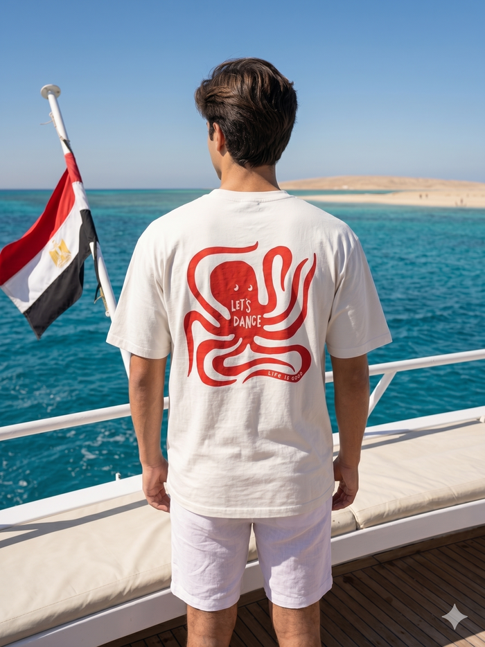 Dancing Octopus - Oversize unisex T-shirt