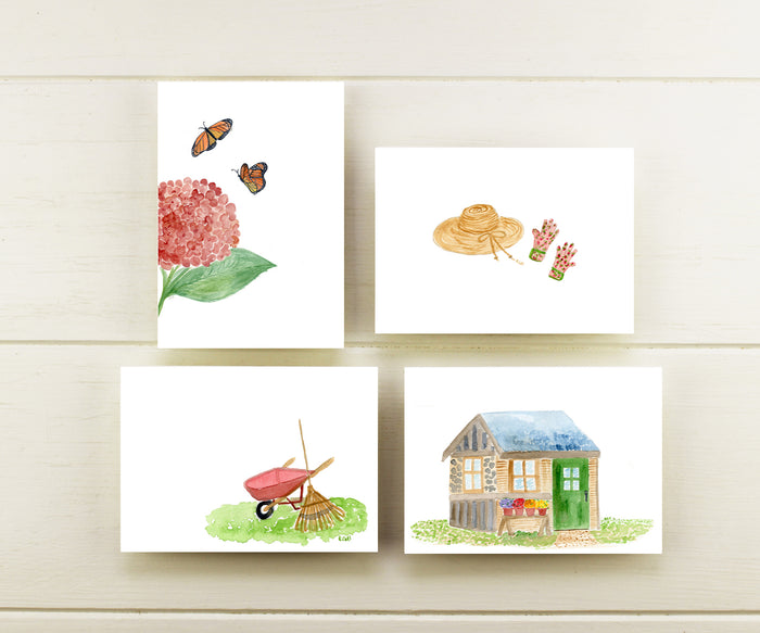 Gardening Note Cards