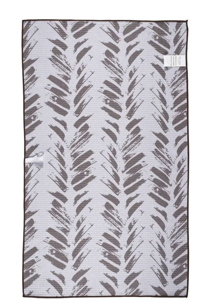 Graphite Taupe Reversible Towel