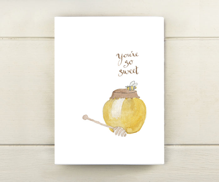 Honey Jar Card