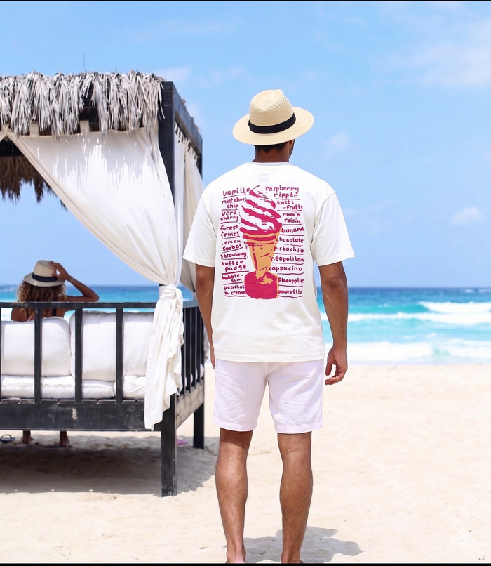 ice cream - Oversize unisex T-shirt