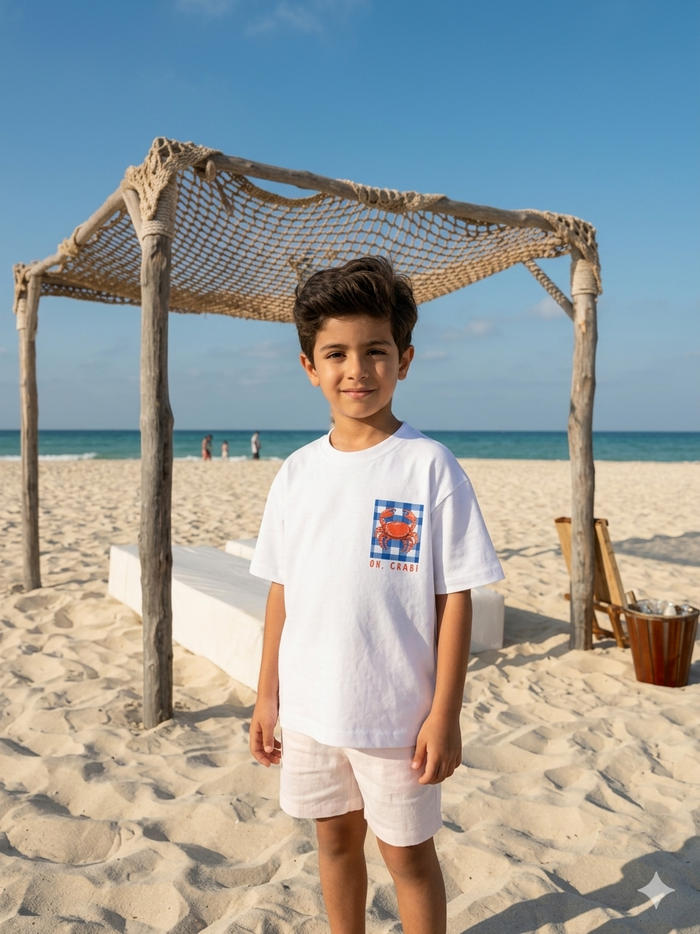Oh crab - T-shirt Oversize (Kids Unisex)