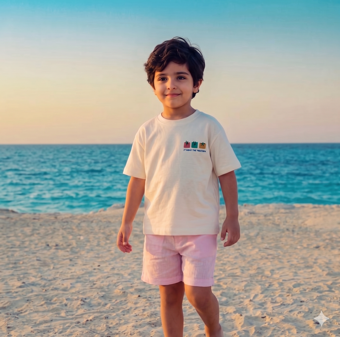 Ready for beach- T-shirt Oversize (Kids Unisex)