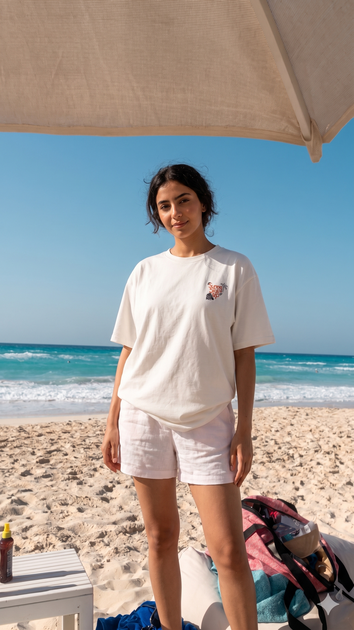 Sunny side up - Oversize unisex T-shirt