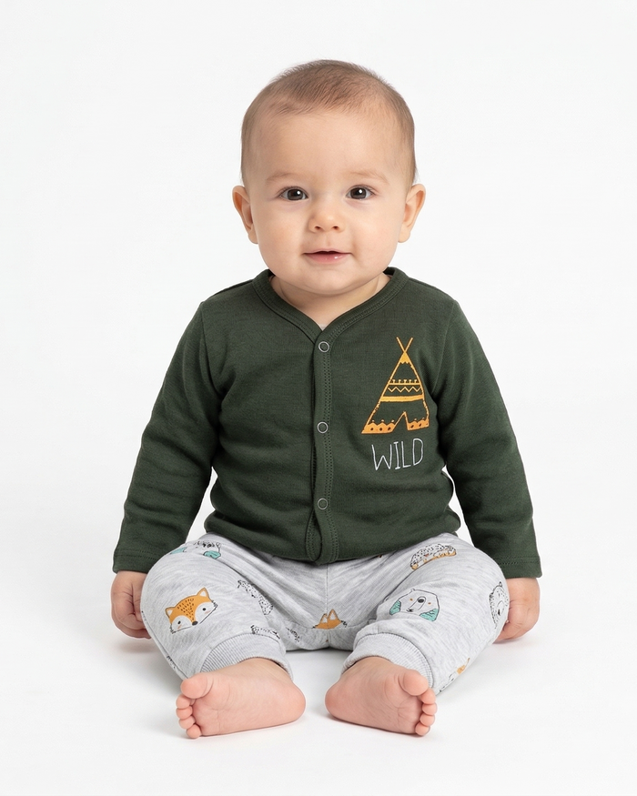 Wild boy Pajama Long Sleeve- Summer