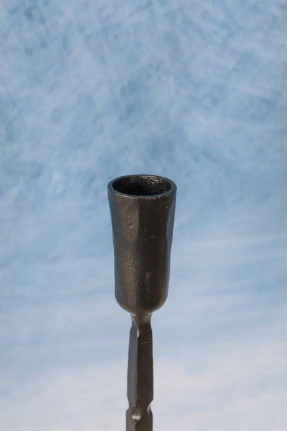15" Forged Cast Iron Taper Holder