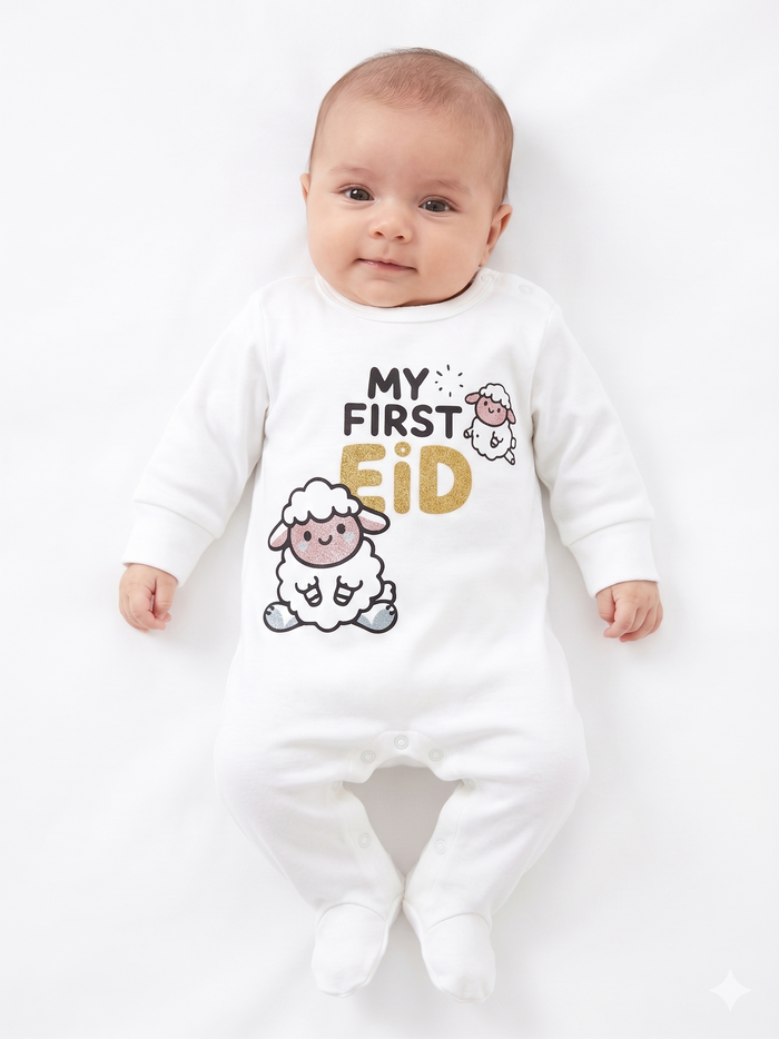 2 sheeps  Romper- Summer Eid Edition