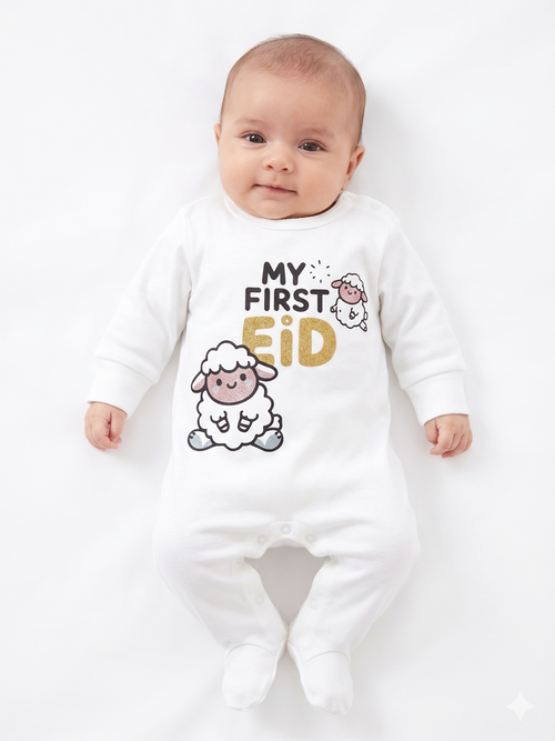 2 sheeps  Romper- Summer Eid Edition