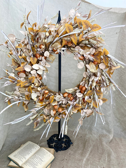 24" Bay Leaf Pod Wreath