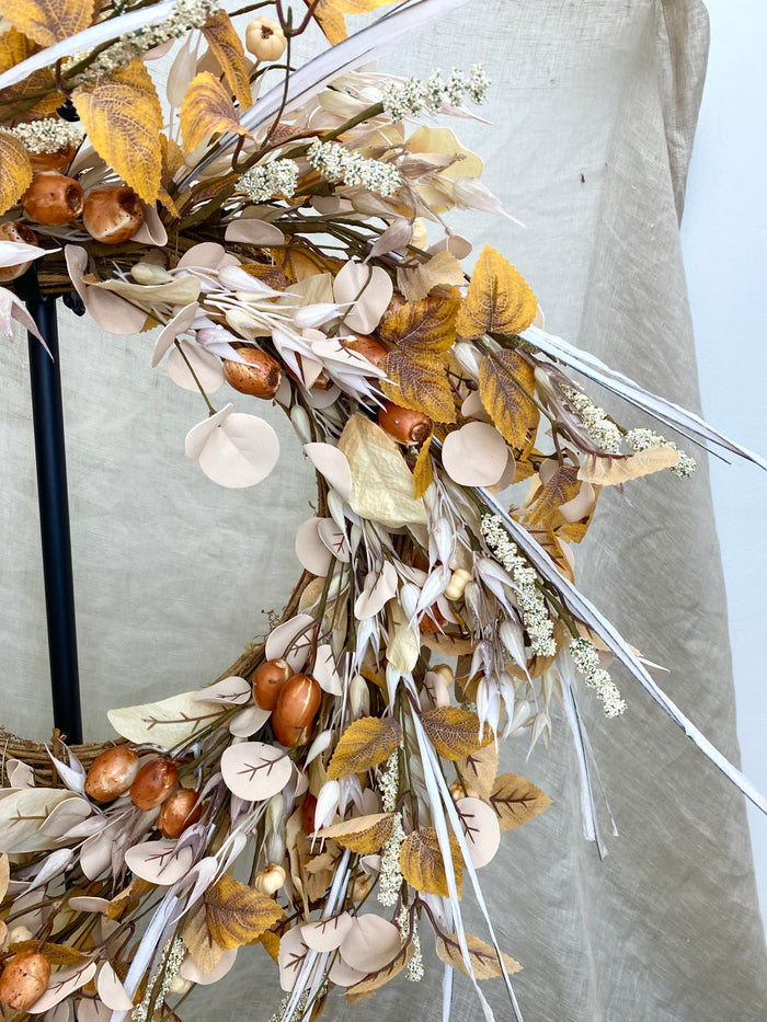 24" Bay Leaf Pod Wreath