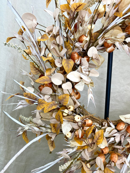 24" Bay Leaf Pod Wreath