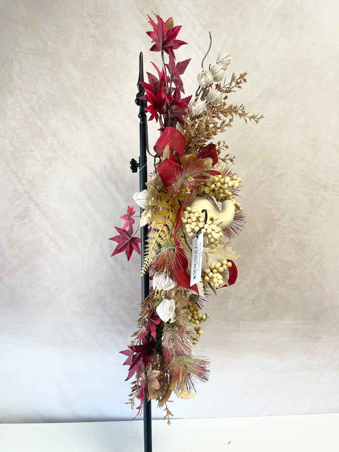 28" Warm Fall Wishes Swag