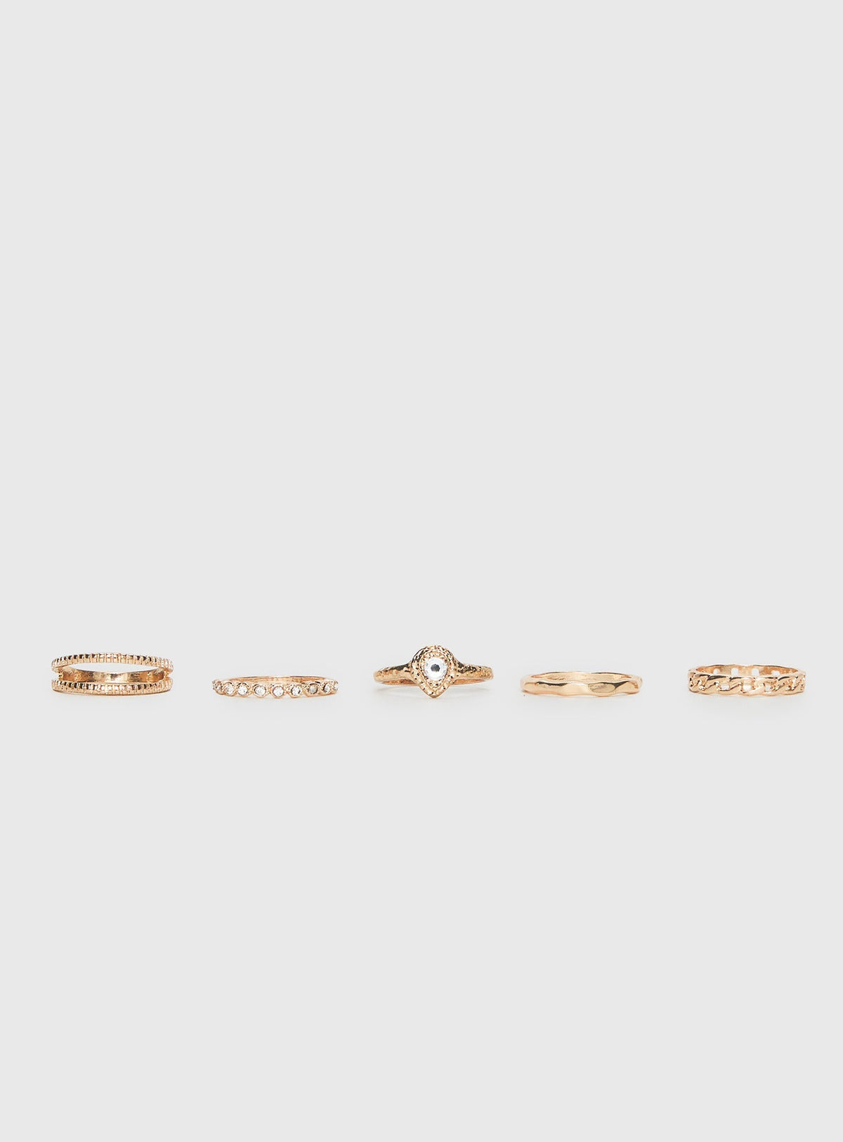 All For Love Ring Pack Gold
