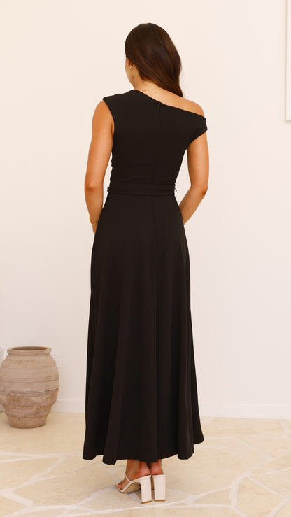 Gemma Maxi Dress - Black