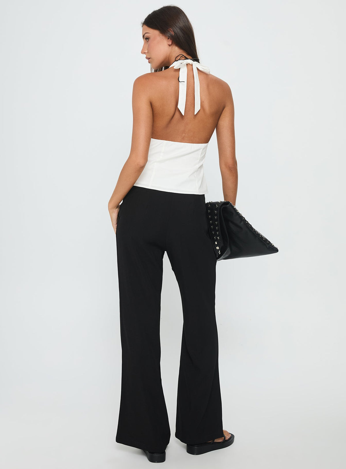 Ambient Wide Leg Pant Black