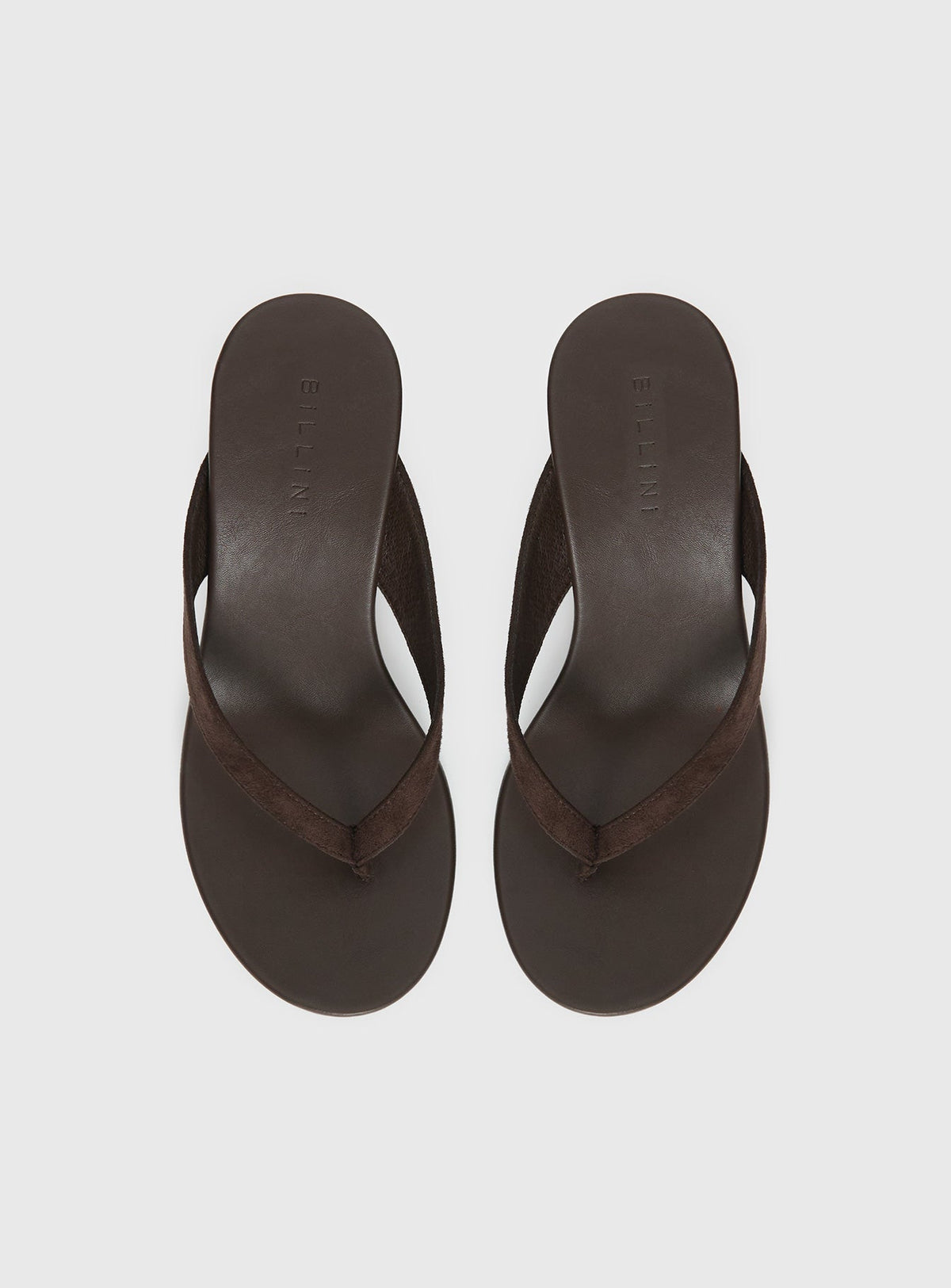 Billini Ravyn Heels Dark Cacao Faux Suede