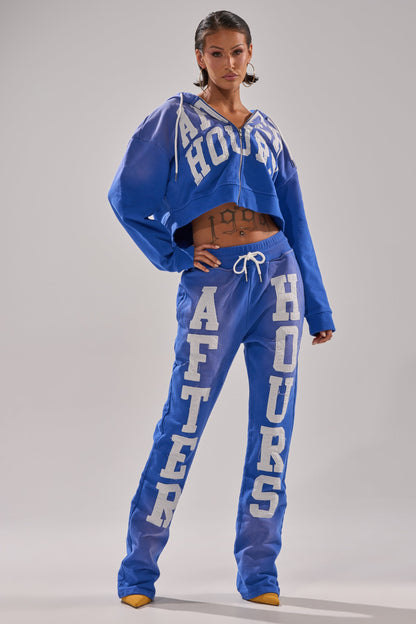 AFTER HOURS FLARED SWEATPANT