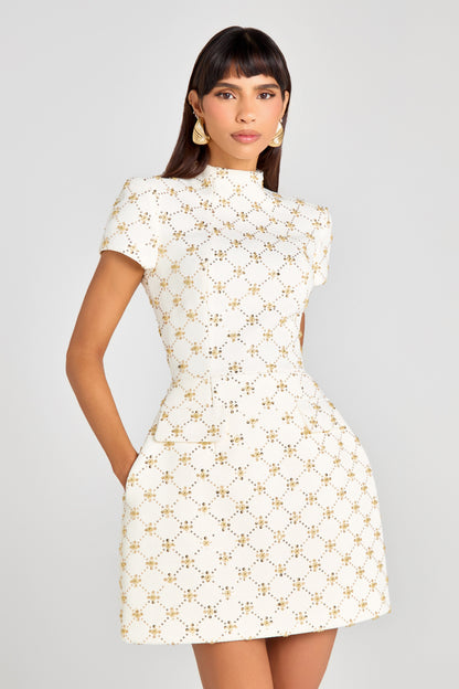Morgan Ivory Dress