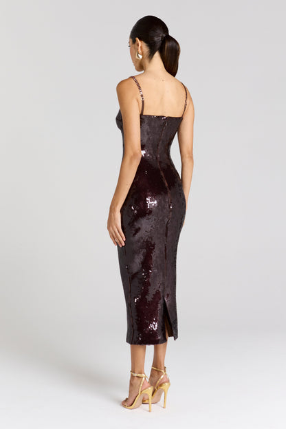 Reese Brown Dress