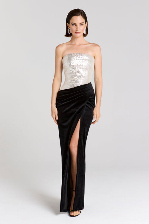 Samantha Silver Dress