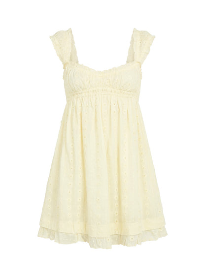 Carlita Mini Dress Yellow