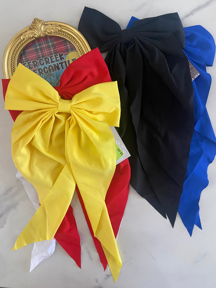 DEAL #12 Long Tail Bow Hair Clip - Deer Creek Mercantile