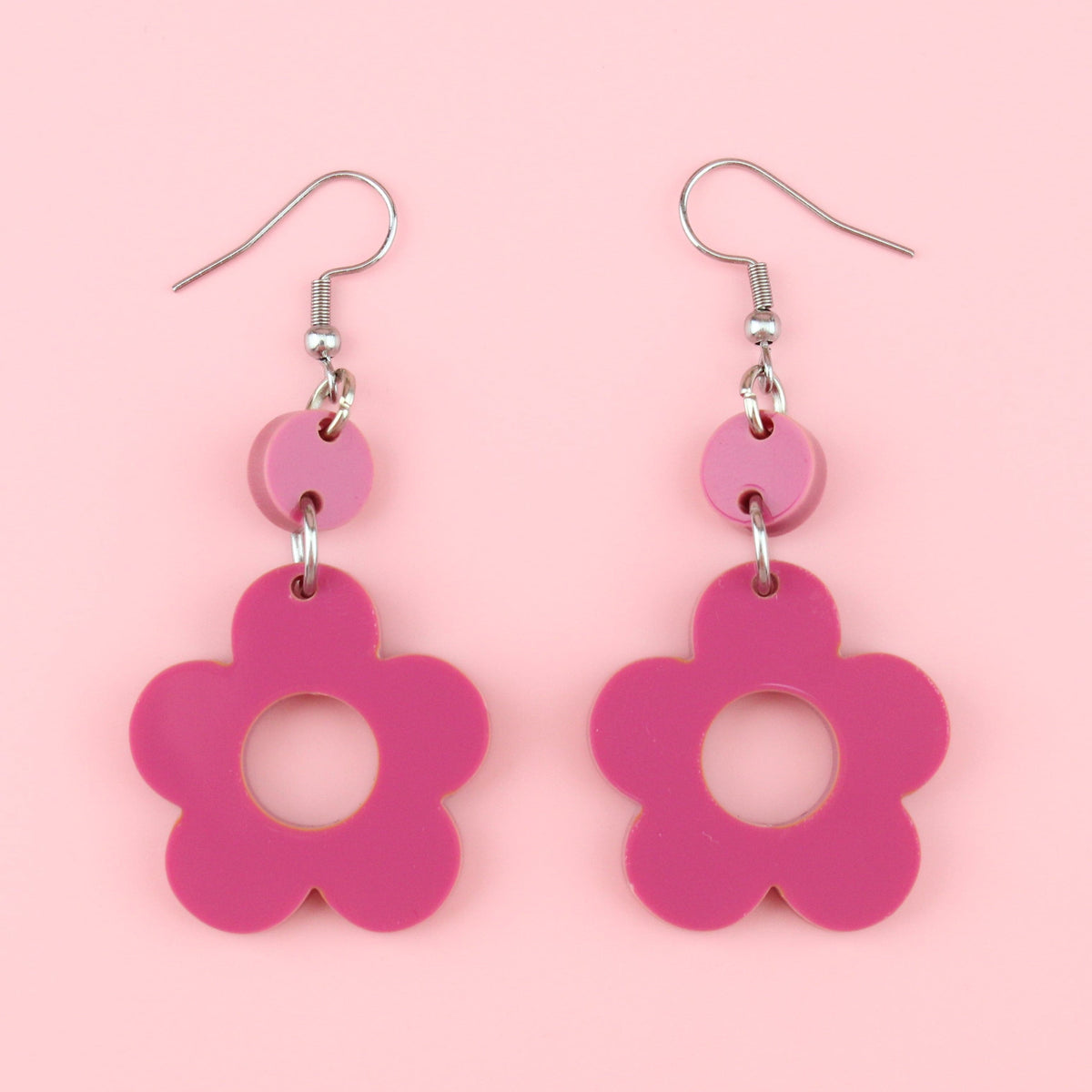 Rose Flower Power Earrings