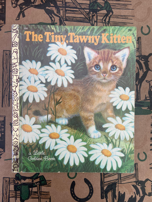 Vintage Little Golden Book - Tiny, Tawny Kitten - Deer Creek Mercantile