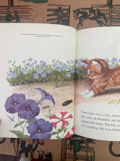 Vintage Little Golden Book - Tiny, Tawny Kitten - Deer Creek Mercantile