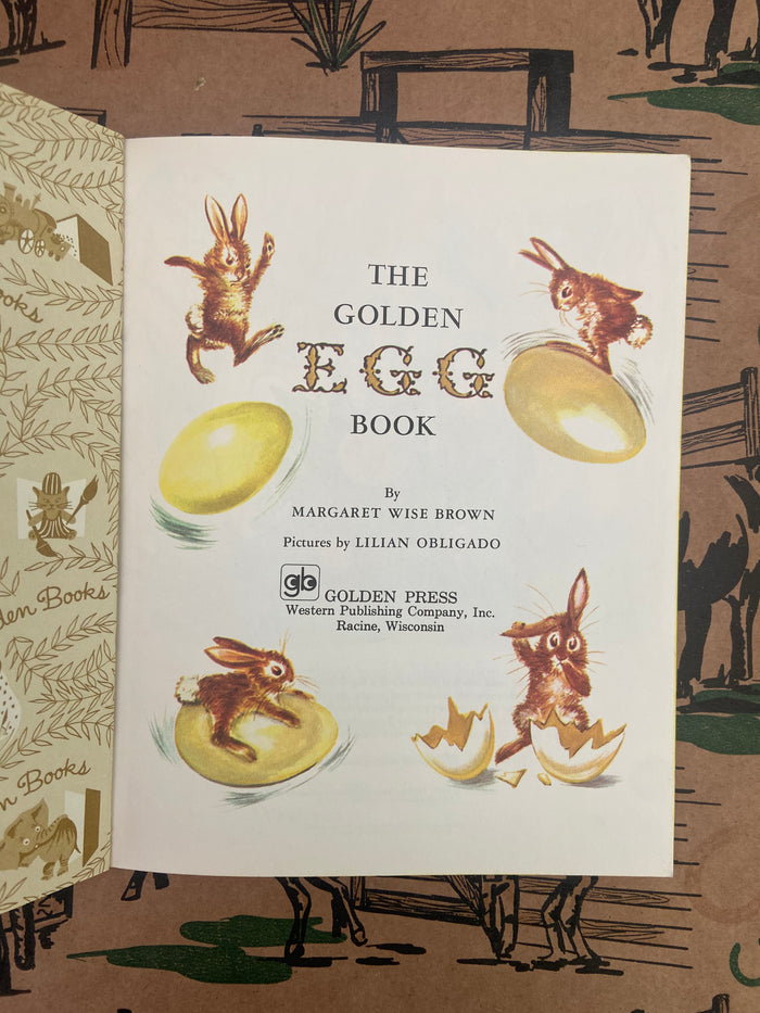 Vintage Little Golden Book - The Golden Egg Book - Deer Creek Mercantile