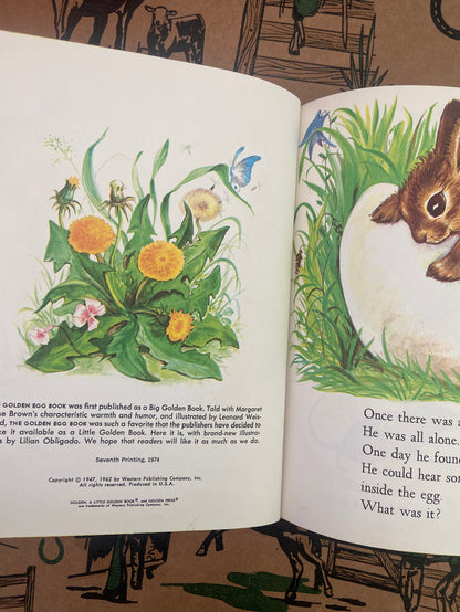 Vintage Little Golden Book - The Golden Egg Book - Deer Creek Mercantile