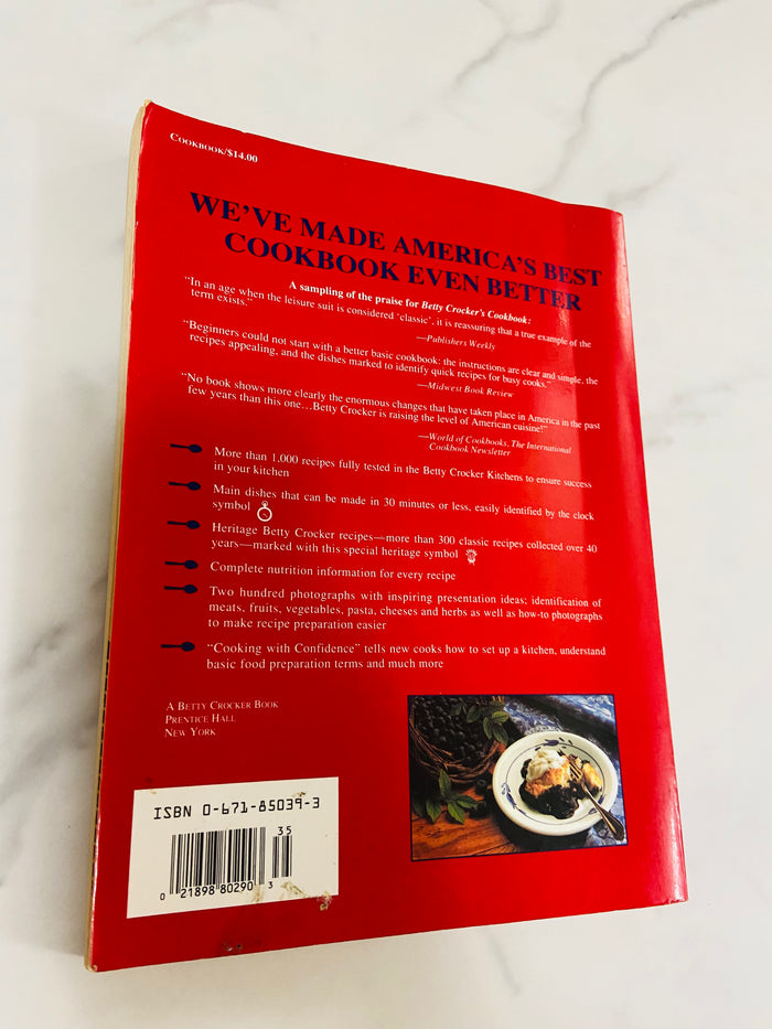 Vintage Betty Crocker Paperback Cookbook, 1991 - Deer Creek Mercantile