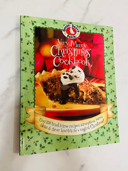 Vintage Gooseberry Patch Paperback, 2007 Very Merry Christmas Cookbook - Deer Creek Mercantile