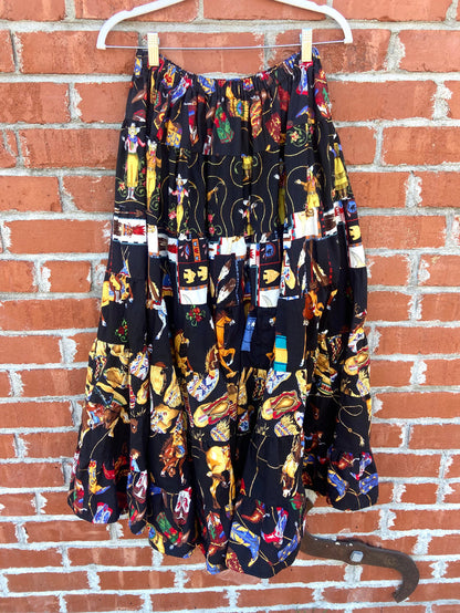 Vintage Jackelen Western Cowgirl Skirt One Of A Kind - Deer Creek Mercantile