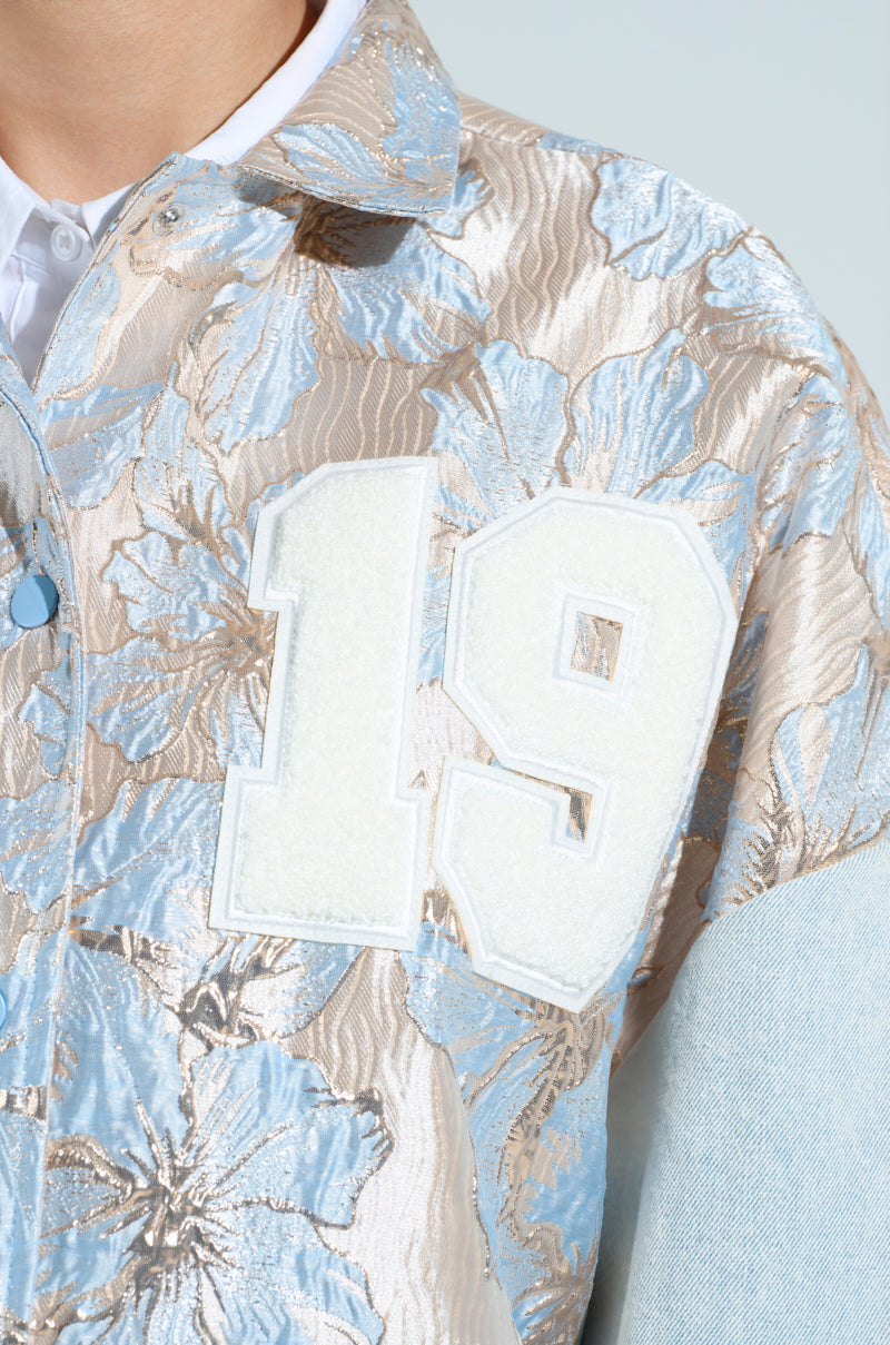 ALIYA BROCADE BOMBER