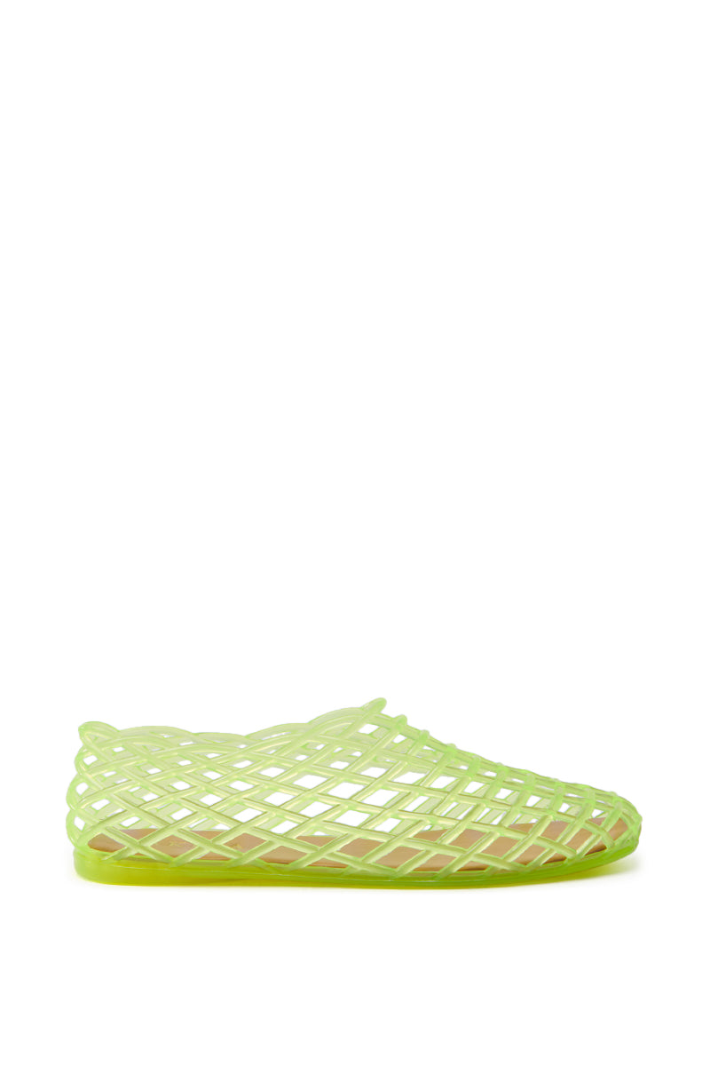 AKIRA LINUS NEON YELLOW FLAT