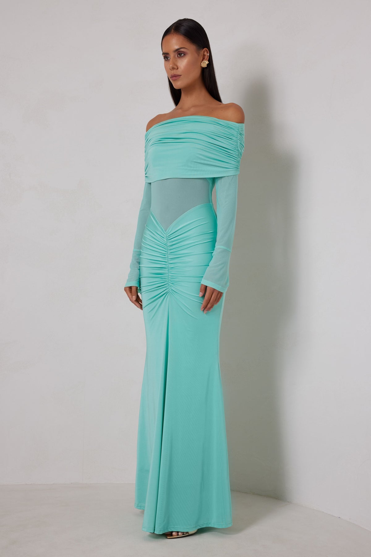 Paige Dress - Turquoise