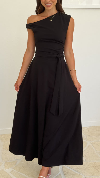 Gemma Maxi Dress - Black