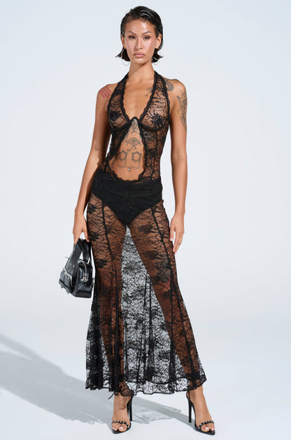 AFTER HOURS LACE MAXI DRESS