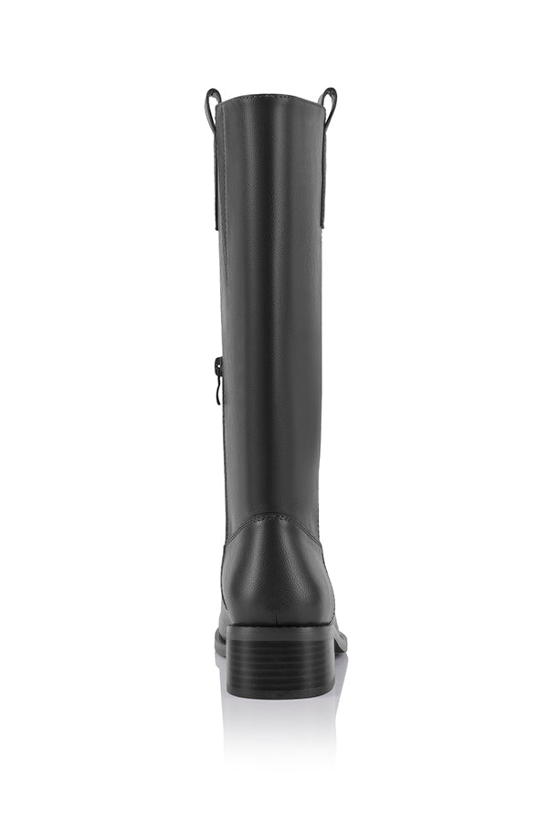 Rogue Knee High Boots - Black