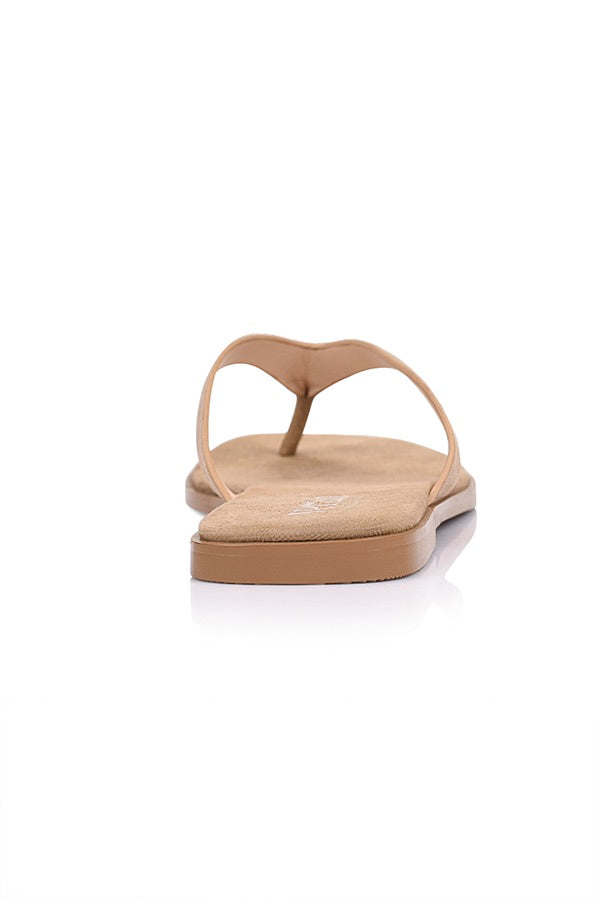 Sascha Casual Thongs - Taupe Micro