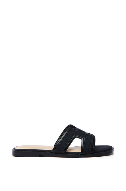 AKIRA VITTORIA BLACK SANDAL